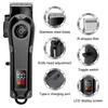 Professional Cordless Hair Clipper for Men Electric Barber Clipper & Trimmer Rechargeable Hair Cutting Tools