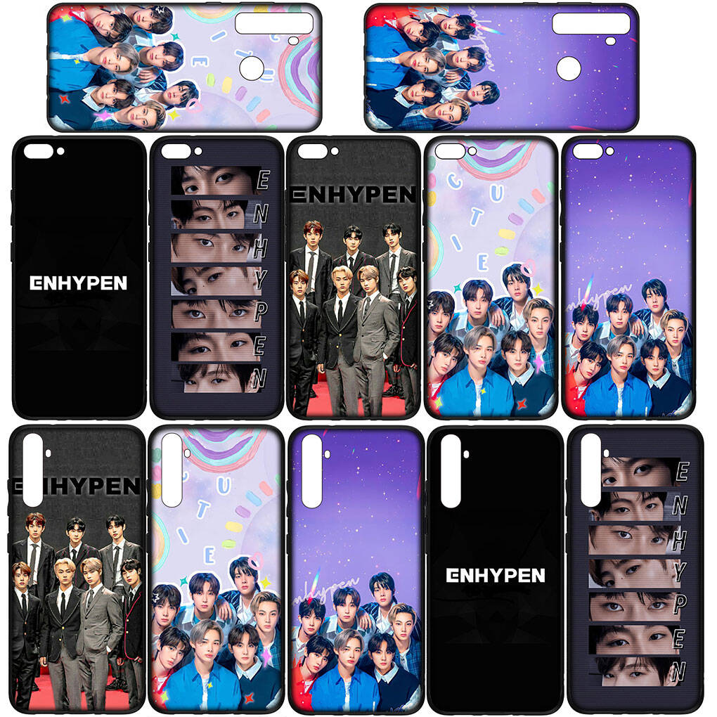 Hülle für iPhone 17 16 15 Xiaomi Poco Redmi Note 14 13 12 11 Pro Max 9 16e Samsung Galaxy S25 S24 S23 A07 A17 OPPO Huawei Kpop ENHYPENs Handyhülle