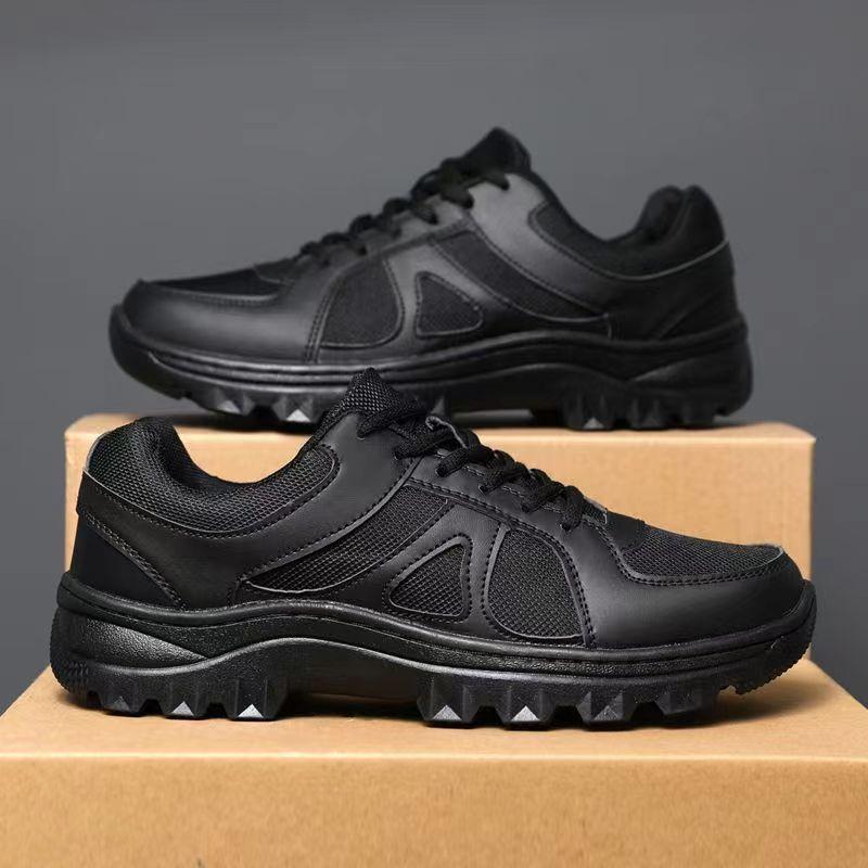 

Spring and summer couples new new physical training shoes breathable black men s and women s labor insurance shoes hiking hiking shoes 45