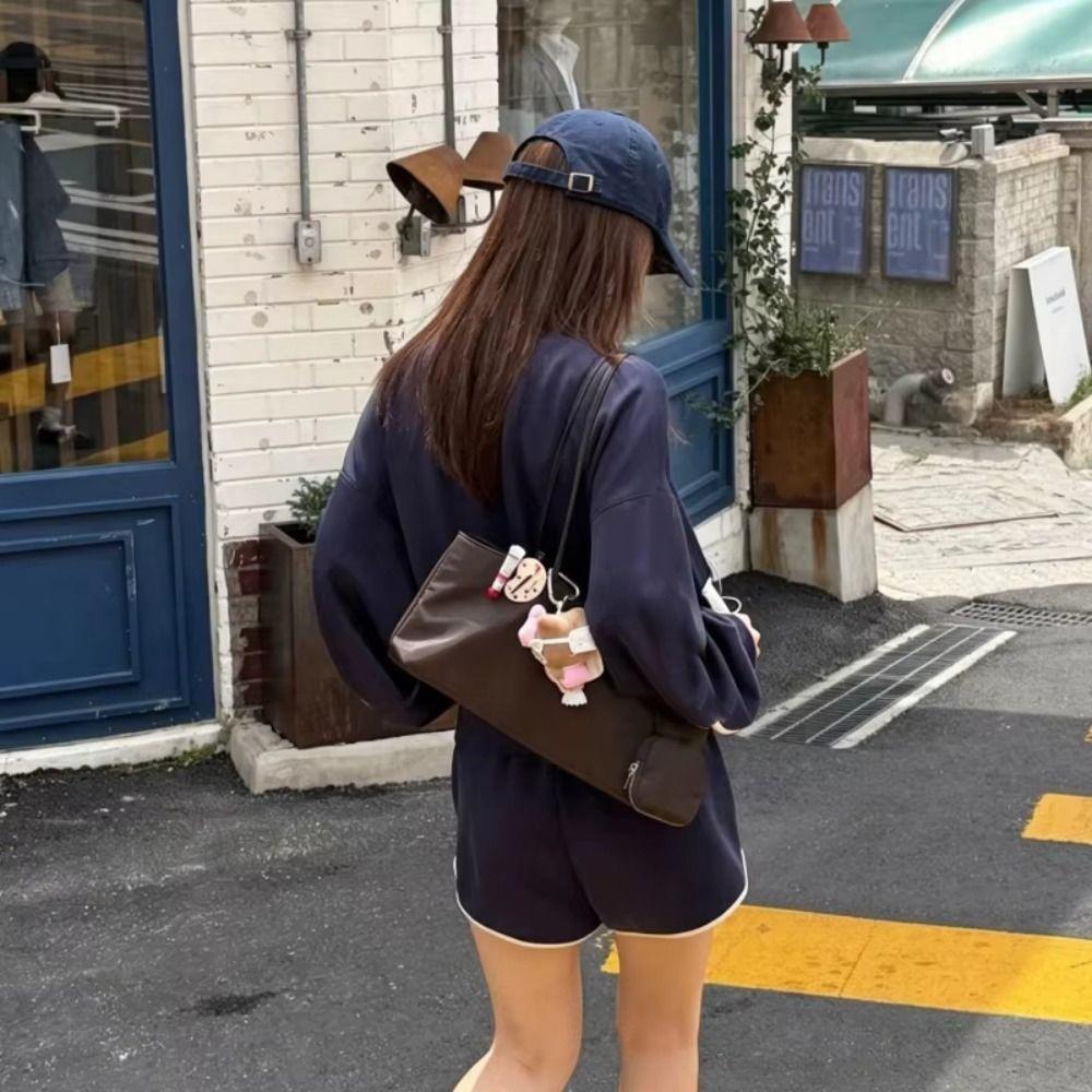 Elegant Nylon Tote Bag Multi-layer Multiple Compartments Handbag Casual Computer Bag Computer Use