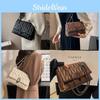 2024 New Fashion Retro Casual Crossbody Bag Women Small Niche Design Single Shoulder Stylish Chain Bag