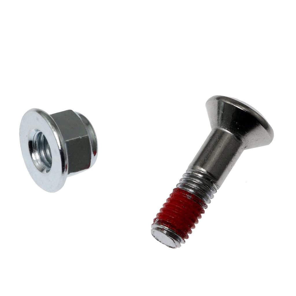 Anti Corrosion Chainwheel M8x30 Chain Screws Sprocket Bolt Locking Flange Nuts Set Suitable for Motocross Dirt Bikes 6x