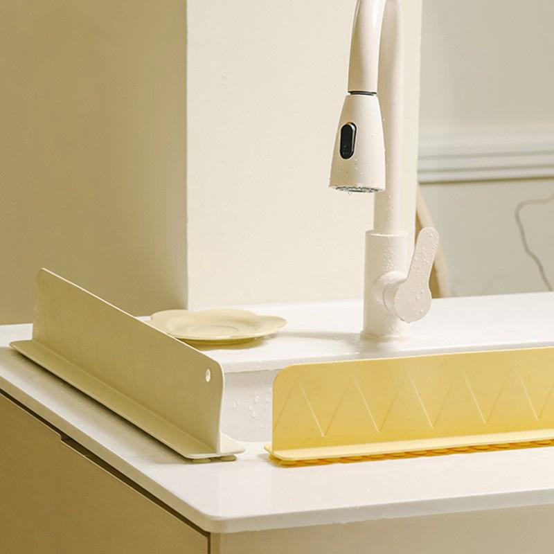 1Pc Silicone Sink Baffle Splash Guard With Suction Cup Pool To Protect Clothes From Splashing Water Baffle