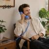 Vintage Style Handset Retro Phone for Mobile Phones, Type-C Wired Handheld Unique Gadget Calls Cell Receiver with Microphone Calls, Meetings,