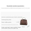 Bags Are Versatile for Women. They Are Popular This Summer. Shoulder Messenger Bags Are Large-capacity Leather Work Handbags.