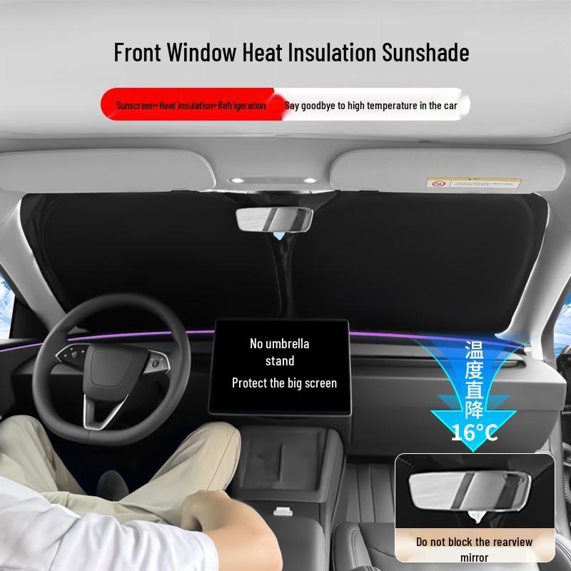 Zeekr 001 Sunroof Sunshade: Sky Screen Ice Crystal Curtain Sun Visor