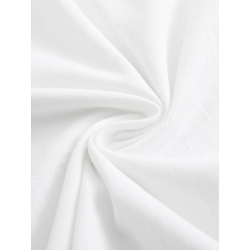 European sizes Women'S Fun Printed T-shirt | Casual Short-Sleeved Round-Neck Loose-Fitting Top, Machine Washable for All-Season Comfort