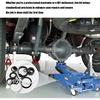 Kit Guarnizioni per Cric a Carrello da 17 Pezzi, Cric Idraulico Orizzontale da 3 Ton, Set Completo di Strumenti di Riparazione con Paraolio e O-Ring, Paraoli di Ricambio Universali per Cric