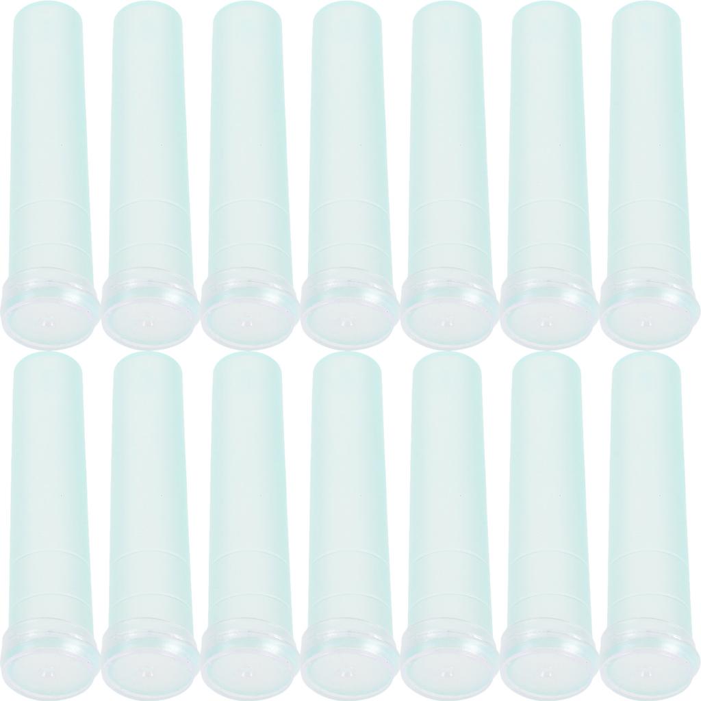 20Pcs Floral Water Storage Tubes Keep Flowers Alive Longer Ideal for Bouquets Wedding Decor Craft Projects 4.1x1.8cm Sky Blue