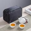Portable Ceramic Xishi Pot Travel Kung Fu Tea Set Real Estate Souvenir