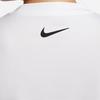 Nike Dri-Fit UV Victory Sun Protection Solid Logo Print Crew Neck Short Sleeve T-Shirt Women T-Shirts White DH2069-100