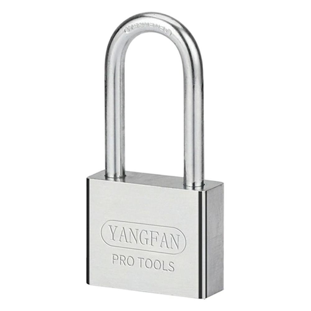 

Waterproof Padlock 40mm Long Shackle Rustproof Security Lock with 3 Keys for Home / Outdoor Protection