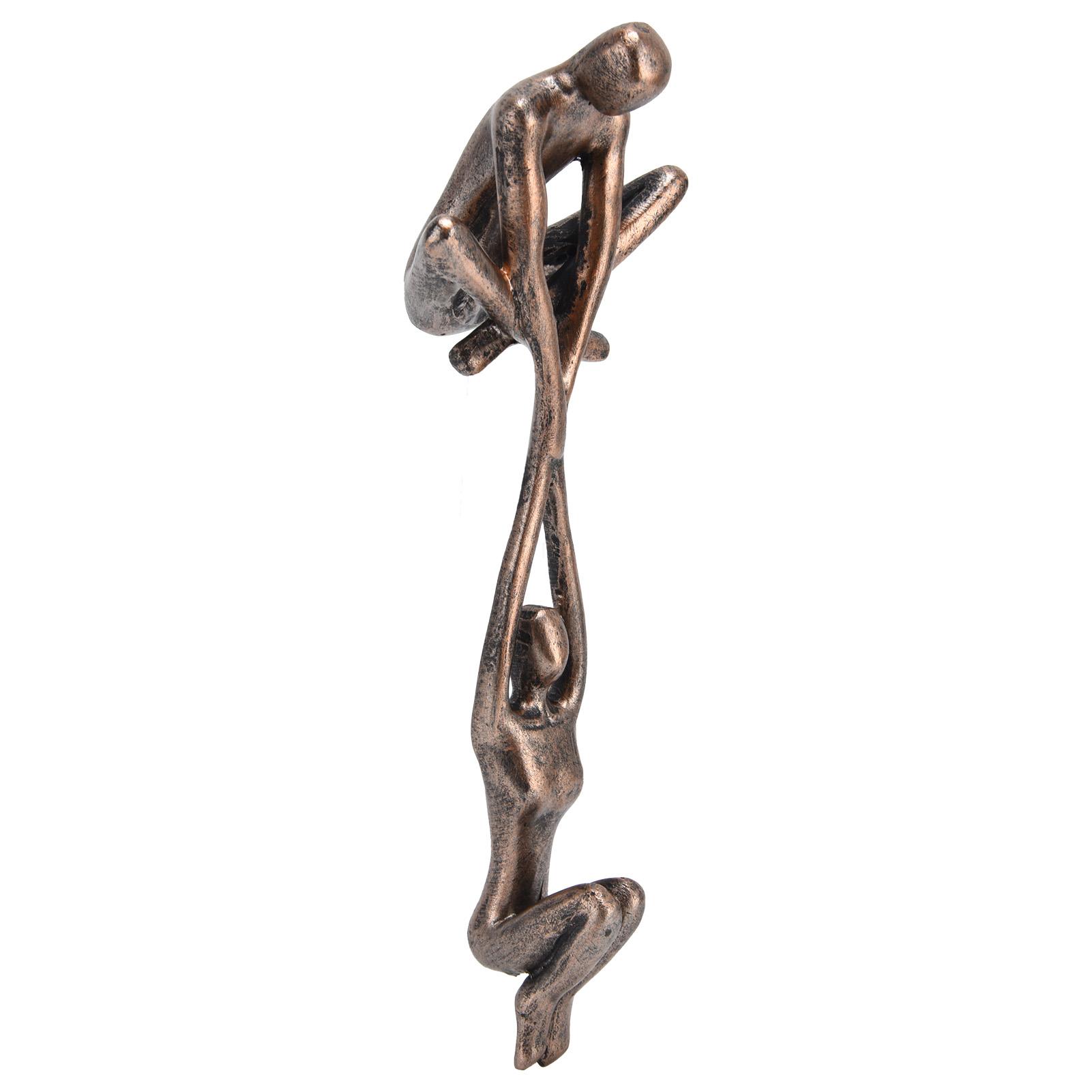 

Dancing Sculpture Resin Statue Couple Figurine Ornament for Home Office Desktop Decor