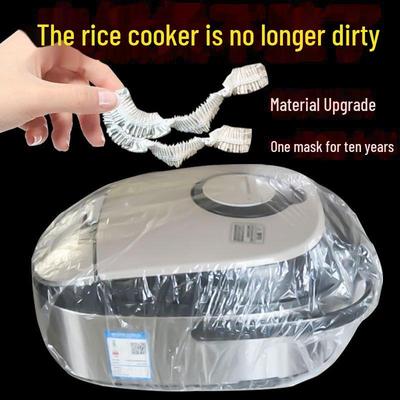 Copertura Antipolvere Monouso Extra Large per Cuociriso, Microonde, Teglie da Forno e Friggitrici ad Aria - Protezione Antiscarafaggio e Antiolio