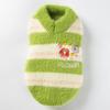 Pet Dog Dog Cat Autumn and Winter Velvet Two-legged Sleeveless Sweater Go Out To Keep Warm