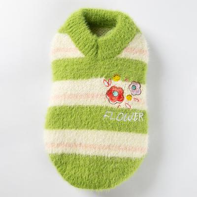 Haustier Hund Hund Katze Herbst und Winter Samt Zweibeiner Ärmelloser Pullover Zum Ausgehen Zum Warmhalten