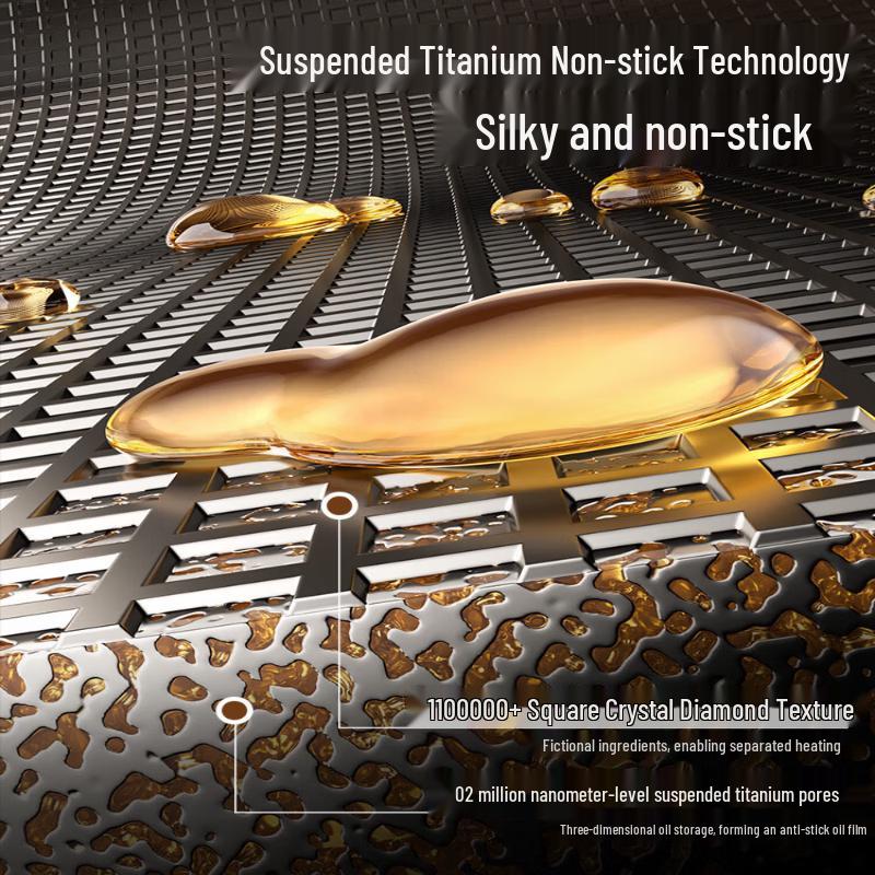 SUPOR Pure Titanium Non-Stick Stir-Fry Pan - 32cm