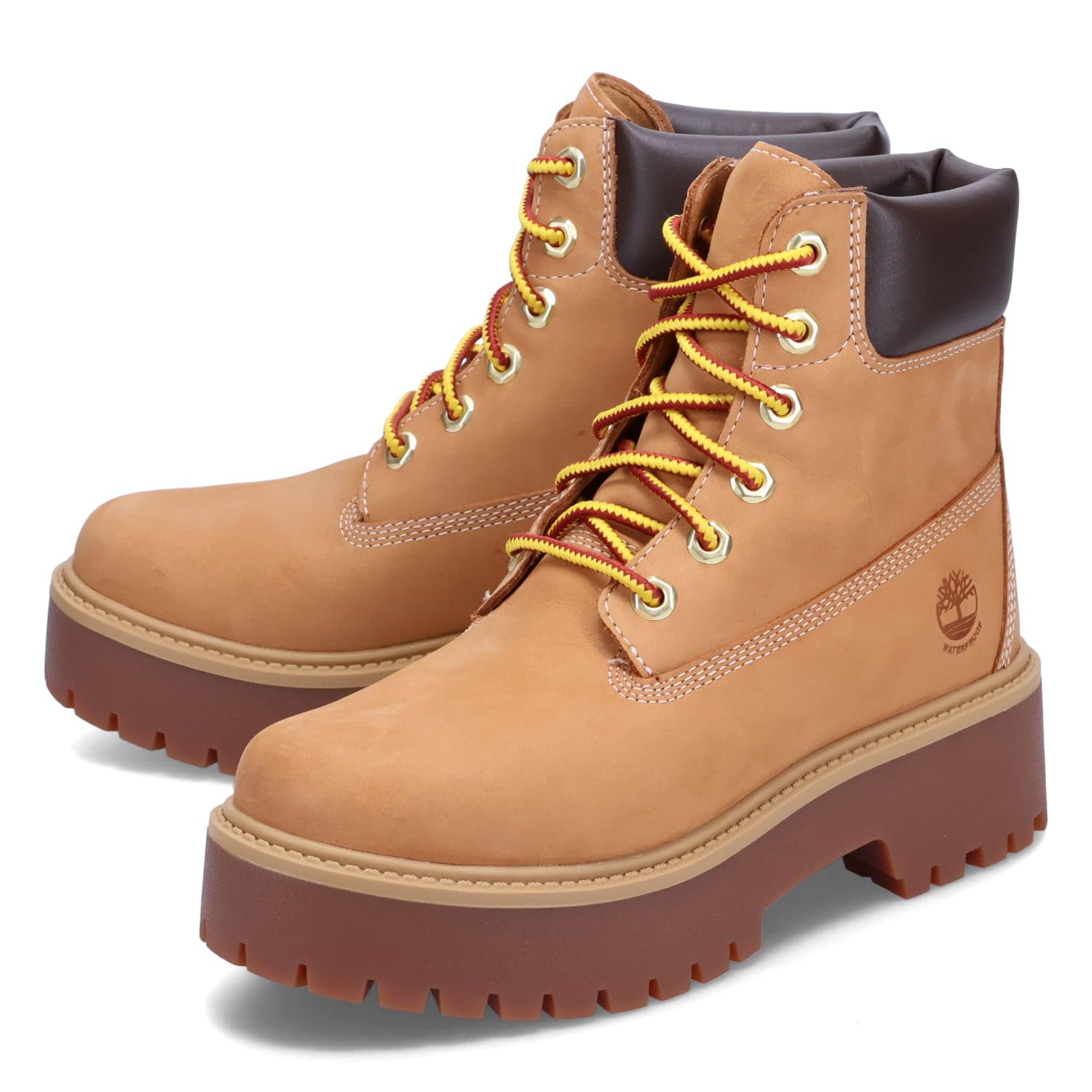

Boots 6 inch Premium Waterproof Platform PREMIUM WP PLATFORM BOOT A5RJD Wheat cm [Timberland] Women s 22.5 коричневый