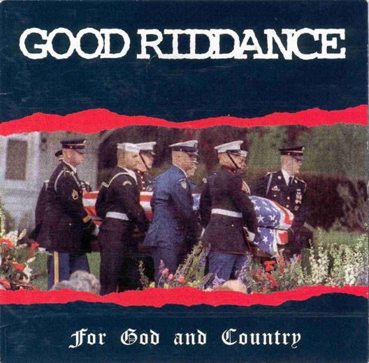 

CD GOOD RIDDANCE - For God And Country FAT5232PROMO Fat Wreck Chord 1995 US Rock Used