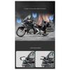 1/11 Honda Gold Wing GL800 2021 Alloy Die Cast Motorcycle Model Vehicle Collection Sound and Light Off Road Autocycle Toys Car