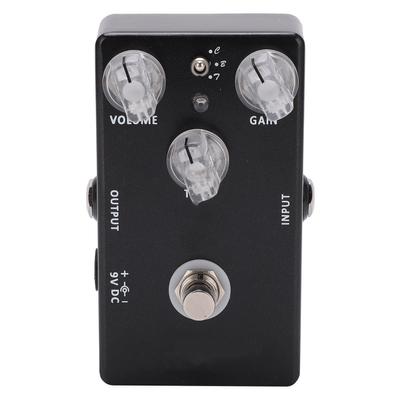 Pedal de Efeito para Guitarra Super Rat True Bypass Distorção Portátil Ajustável Acessório para Instrumento