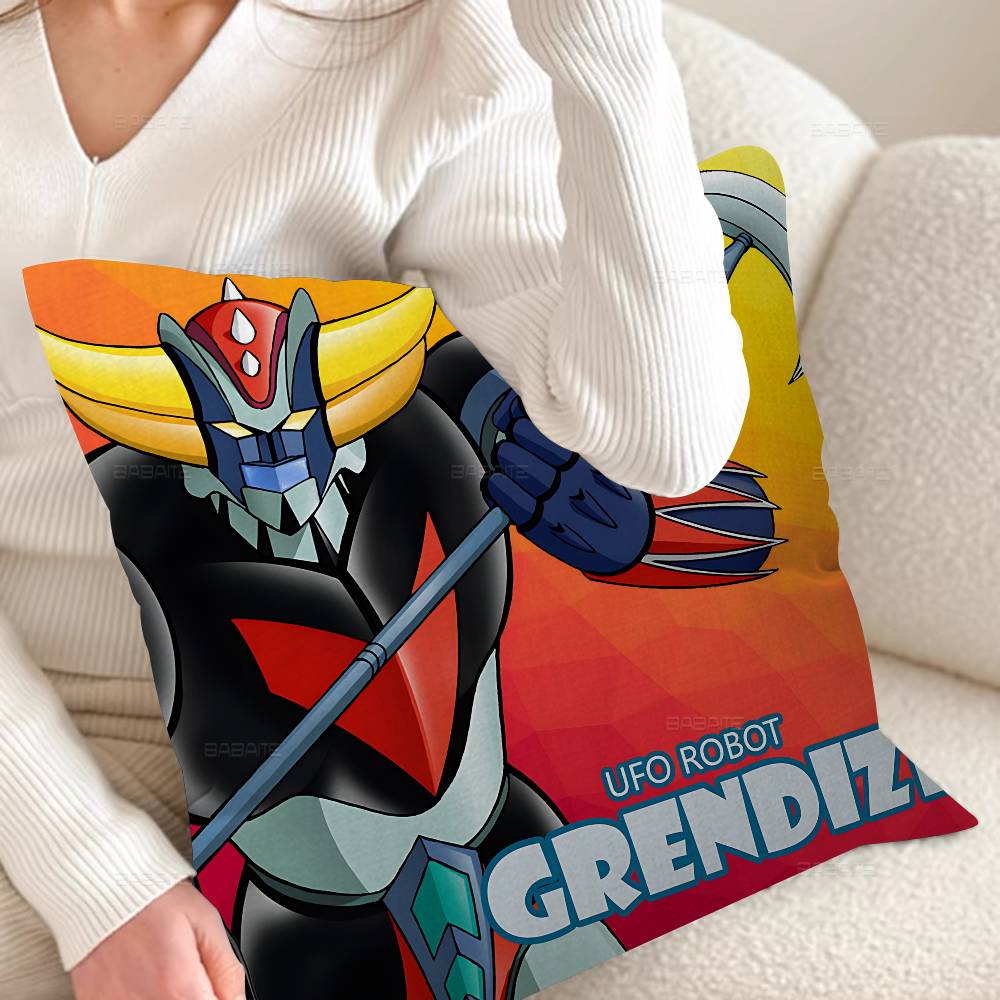 UFO ROBO GRENDIZER GOLDORAK Anime Pillow Gift Home Office Decoration Bedroom Sofa Car Cushion Cover Case 45x45