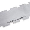 Dual Scale Stainless Steel Guitar Neck Notched Straight Edge Luthiers Tool Measurement
