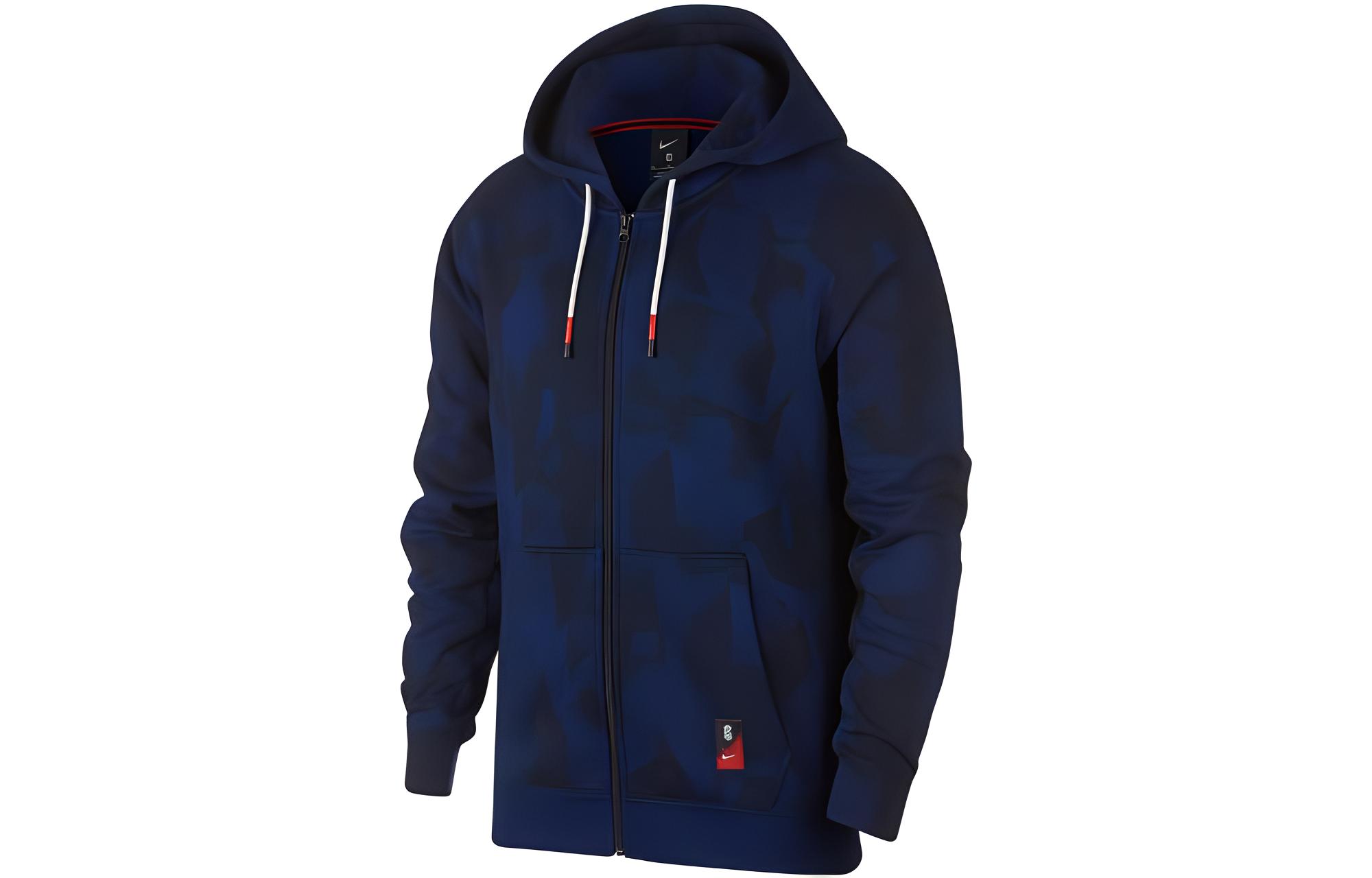 Nike Jackets Men s Blue Hooded Moderate Other AJ3386-478 M
