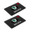BBIA3 Car Silicagel Anti-Slip Mat Dash Board Non Slip Pad Sticky for Skoda Rapid Fabia Octavia Kodiaq Karop Kamiq Roomster Yeti Superb