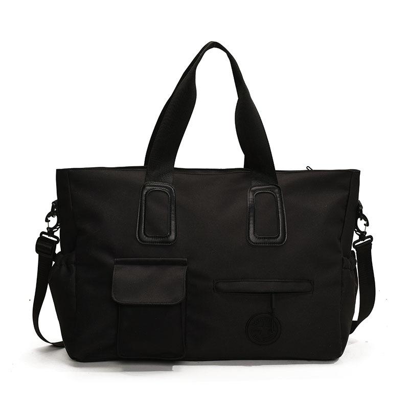 

Casual and Versatile Fitness Bags for Both Men and Women, Outdoor Picnic Supplies Luggage Bags, Hand-held Travel Bags for Outdoor Activities чорний