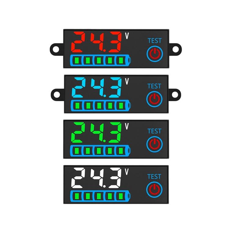 1Pcs Voltage Battery Charging Tester 3S-14S Dc7-55V Acid/Lithium Battery Charge Indicator Board Battery Level Indicator