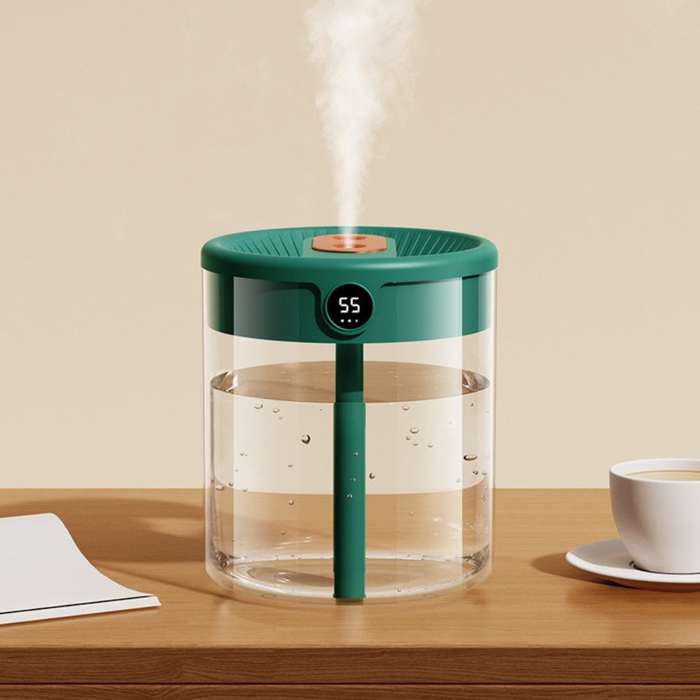 2L Air Humidifier Silent Operation Aromatherapy Machine Smart LED Humidifier  Desktop