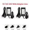 switching Power Supply Adapter AC 220V To DC 12V 5V 5A 6A 8A Power Adapter Supply For Led light lamp