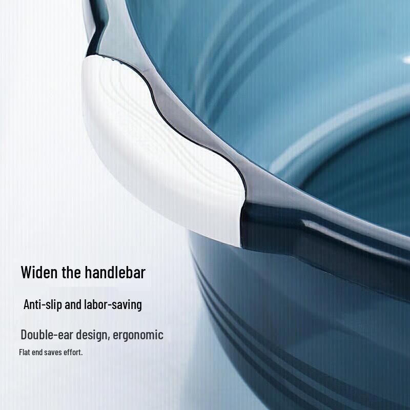 Chahua Thickened Transparent Plastic Basin Set