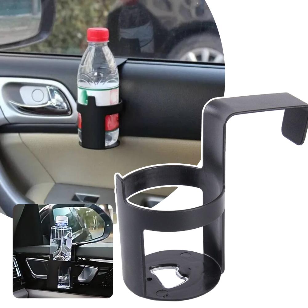 2PCS Car Drink Cup Holder Container Hook Multifunctional Hanging Window Door Mount Universal Water Bottle Cup Stand For Auto