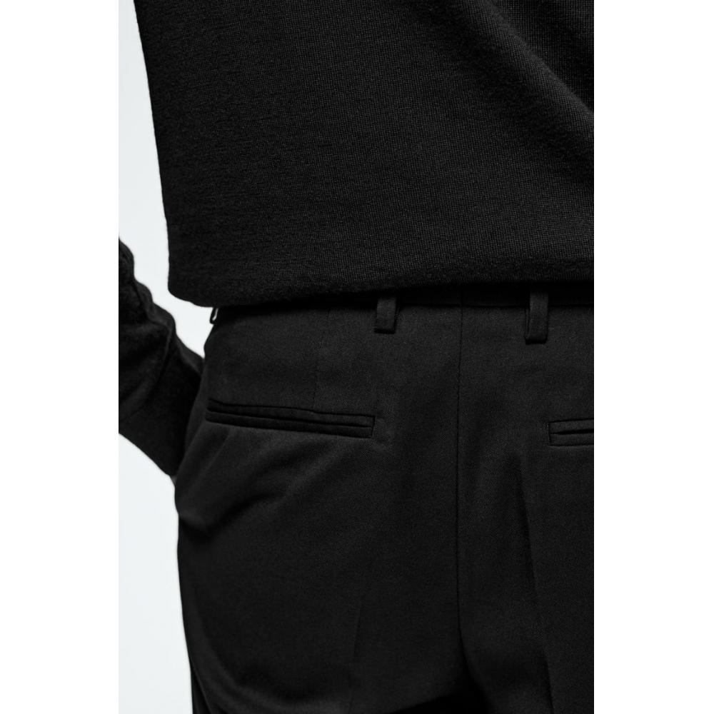 H M Suit Pants sliM Fit Black