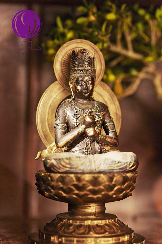 Isumu TanaCOCORO Dainichi Nyorai Buddha Statue Figure Polystone [Palm]