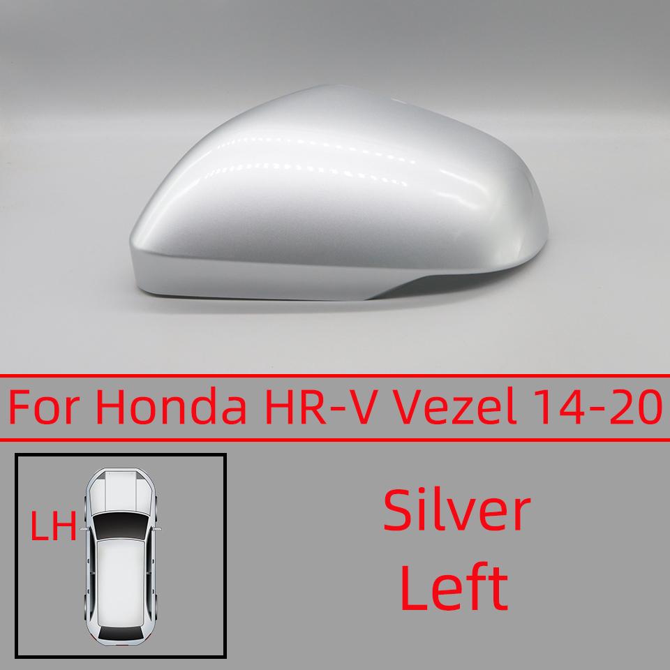 Car Accessories For Honda HR-V Vezel 2014-2020 RU Rearview Mirror Cover Cap Lid Shell Housing Cap Painted White Sliver Red