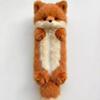 Zipper Closure Cartoon Plush Pencil Pouch Cute Personalized Stationery Buggy Bag  School Supplies