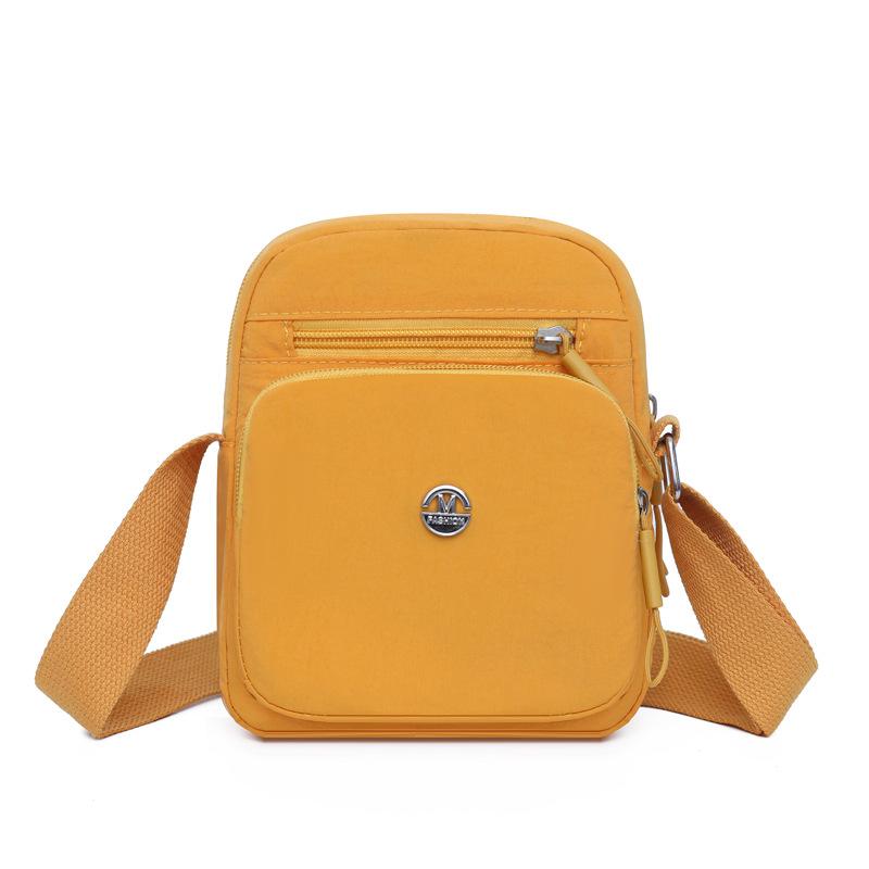 

Single-shoulder Phone Bag, Crossbody Bag, Waterproof Coin Purse, Vertical Small Square Bag жёлтый