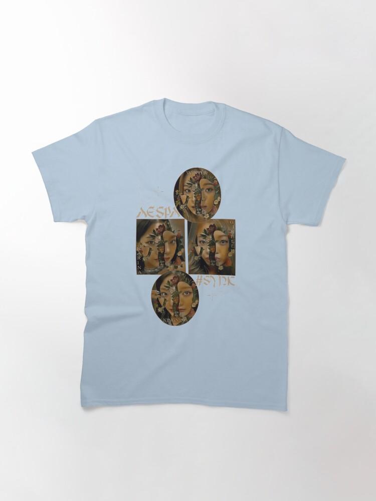 aespa Vintage Flowers Edit - K-Pop Merch Classic T-Shirt