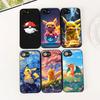 Casing for Apple iPhone 17 Pro XS Max Air 6 7 8 Plus 5 + SE 2022 SE2 16E Phone Cover Soft Case Cartoon P-Pokemons GO P-Pikachus
