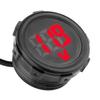 DC4-100V Waterproof Voltmeter Auto Voltage Test LED Digital Voltmeter Circular 2-wire Voltmeter Reverse Connection Protection