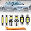 14pcs Accord Interior LED Lights Bulb Kit for Hon'da Accord 2008 2009 2010 2011 2012 Map Dome Trunk Lights Super Bright 6000K White LED Interior