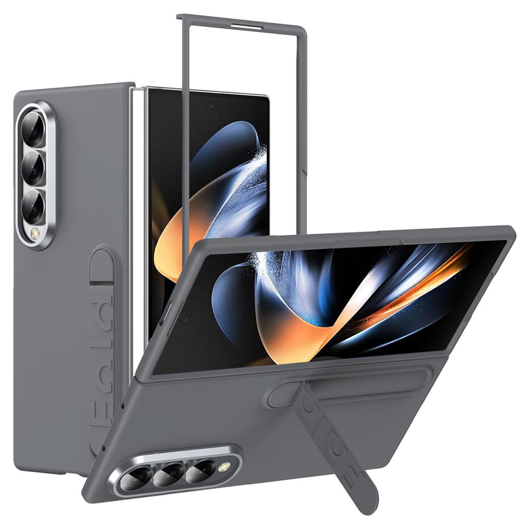 For Samsung Galaxy Z Fold4 5G Case Kickstand Hard PC Phone Cover (without Screen Protector)