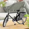 Bike Model Kit Vintage Aluminum Alloy Small Mechanical Set Children Bike Models Sets For Kids Collectors Home Office School