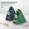 Trousse à Crayons Créative en Silicone Grande Capacité Design Simple Double Usage Sac à Stylo Boîte de Rangement Papeterie Étudiant Porte-Stylo de Bureau Multifonctionnel