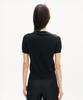 KENZO Women'S Rws Kenzo Signature Merino Pullover Short Sleeve Top K263Aw3402Bkx