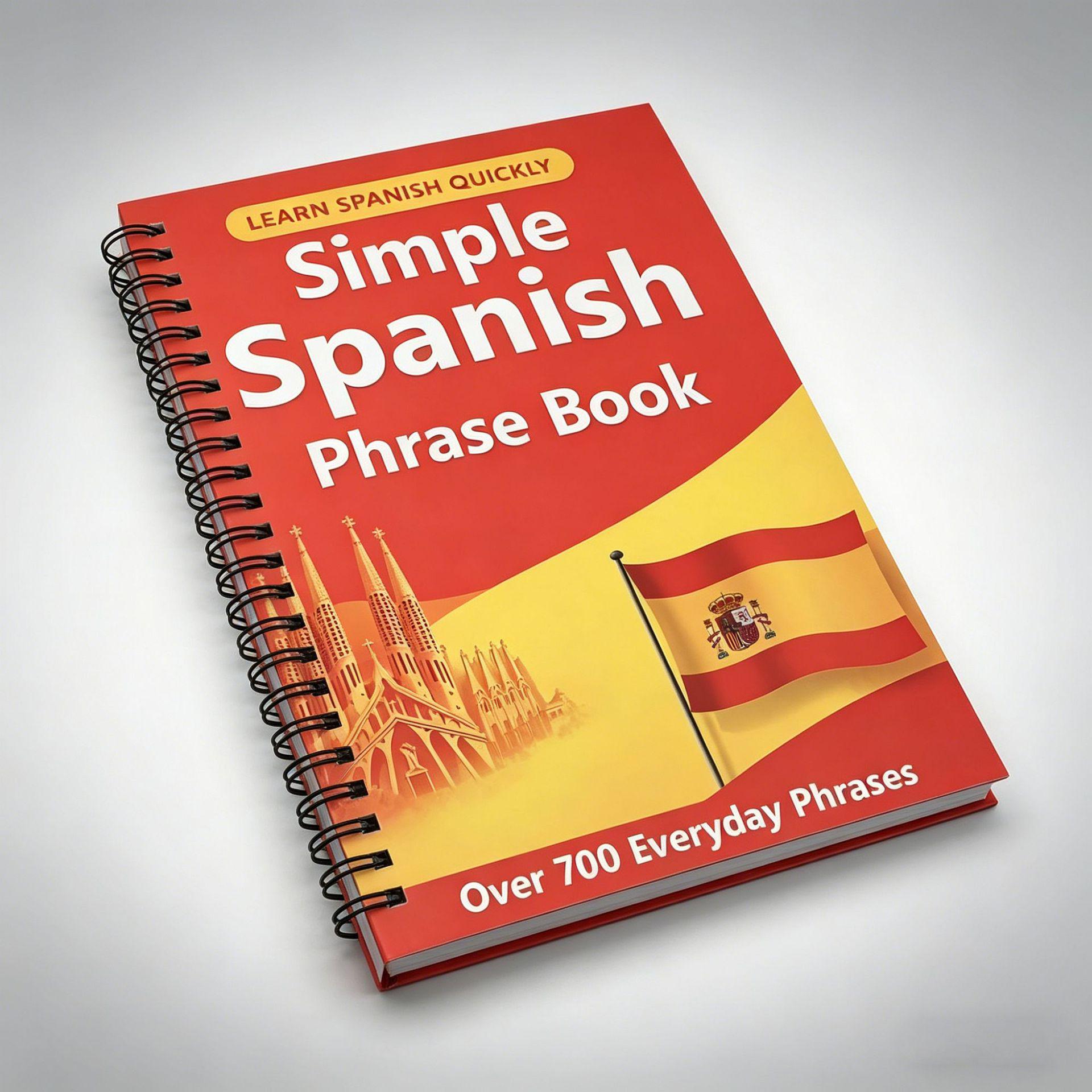 Cross-Border Spanish Phrasebook & Vocabulary Notebook