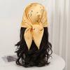 Luxury New Print Silk Scarf Women Versatile 70 Neckerchief Thin Retro Outdoor Scarf Bandana Square Scarf